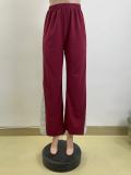 SC Fashion Patchwork Loose Pants QOUY-M6024