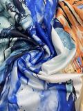 SC Print One Shoulder Split Maxi Dress QOUY-M6025