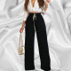 SC Solid Color Casual Drawstring Pants OD-8710