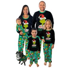 SC Christmas Print Parent-Child Loungewear Set GSGS-0700