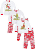 SC Christmas Print Pajamas Parent-Child Family Suit GSGS-0695