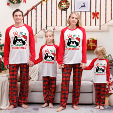 SC Christmas Printed Long Sleeve Parent-Child Pajama Set GFTM-JJF107-5
