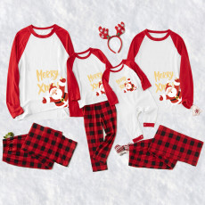 SC Christmas Printed Homewear Parent-Child Pajama Set GFTM-JJF-806