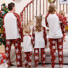 SC Christmas Printed Long Sleeve Parent-Child Pajama Set GFTM-JJF123-217