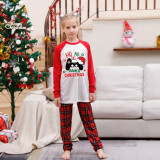 SC Christmas Printed Long Sleeve Parent-Child Pajama Set GFTM-JJF107-5