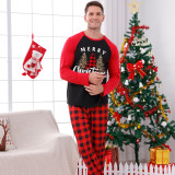 SC Christmas Letter Printed Long Sleeve Parent-Child Set GFTM-JJF106-230