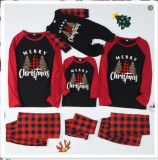 SC Christmas Letter Printed Long Sleeve Parent-Child Set GFTM-JJF106-230