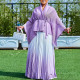 SC Bat Sleeve Top Gradient Color Half Body Skirt Set GATE-536