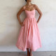 SC Plus Size Solid Color Sling Big Swing Maxi Dress GRST-24330