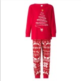 SC Christmas Print Parent-Child Family Pajama Set YLDF-2245