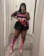 SC Solid Color Ultra Short Bubble Skirt LSD-2308
