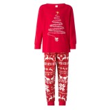 SC Christmas Print Parent-Child Family Pajama Set YLDF-2245
