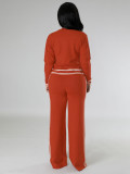 SC Long Sleeve Knits Wide Leg Two Piece Pants Set SFY-2788