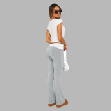 SC Fashion Loose Pockets Straight Pants LSD-2285