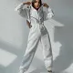 SC Sport Zipper Hooded Jumpsuit YMZY-701