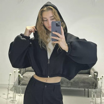 SC Fashion Long Sleeve Hooded Sweatshirt YMZY-61010