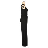 SC Solid Color Sleeveless Tops And Pants 2 Piece Set AIL-290