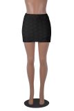 SC Fashion Solid Color Mini Skirt MZ-2866