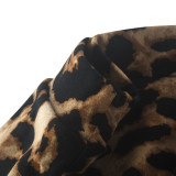 SC Leopard Print Sexy Pleated Skirt MZ-2876