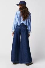 SC Fashion Washed Loose Wide Leg Jeans XCFF-6816