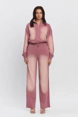 SC Long Sleeve Hooded Slim Two Piece Pants Set GBGF-5036-1