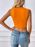 SC Sleeveless Solid Color Tank Tops GYSQ-CVDE1830