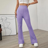 SC Solid Color Knits Micro Flare Pants GYSQ-CPBI3030