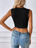 SC Sleeveless Solid Color Tank Tops GYSQ-CVDE1830