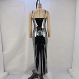 SC Sexy Off Shoulder Sling Maxi Dress GPBY-14526