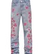 SC Fashion Embroidered Straight Jeans GDMY-392