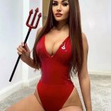 SC V Neck Back Zipper PU Leather Bodysuit GPBY-1486