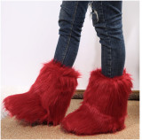 SC Fashion Plush Warm Snow Boots TWZX-118