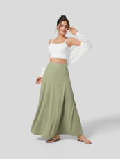 SC Fashion Patchwork Big Swing Knits Long Skirt GYSQ-KREC0550