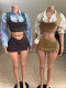 SC Pre Order: About 7 work days shipping V-Waist Split A-Line Half-Body Skirt YUEM-700710