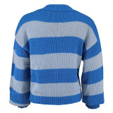SC Long Sleeve Color Block Sweater GDAM-7193