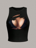 SC Fashion Printed Sexy Slim Tank Top GMLD-20001