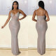 SC Mesh Hot Drill Sling Club Dress GOSD-6793