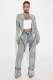 SC Fashion Wash Patchwork Denim Two Piece Pants Set DYMEF-52065