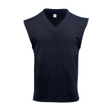 SC Men's V Neck Sleeveless Knits T Shirt Short Suit ZYFY-2425