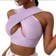 SC Crossover Hollow Out Sexy Wrap Top GXLF-1111