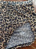 SC Mesh Leopard Print Tank Tops Shorts 2 Piece Set MEM-88624