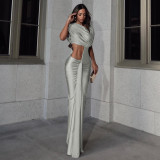 SC Irregular Hollow Out Maxi Dress GZJQ-K24D60047