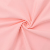 SC Sexy Solid Color Pleated Flutter Mini Dress FL-YL25006MHO