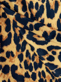 SC Leopard Print Halterneck Loose Two Piece Pants Set SFY-646