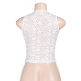 SC Sexy Backless Lace Tank Tops FL-JY24684PFO