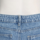 SC Patchwork Multi-pocket Work Jeans GMWF-6930