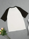 SC Color Block Short Sleeve T Shirt GYIQ-QDDZ070