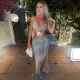 SC Deep V Neck Tie Backless Maxi Dress GZJQ-K24D48880