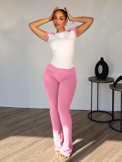 SC Casual Sports Yoga Pants Two Piece Set QODY-6055