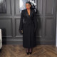 SC Plus Size Lapel Solid Color Long Blazer Dress NY-10988